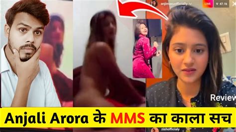 leaked mms anjali arora|Famous Indian Tiktoker Anjali Arora leaked MMS porn tape